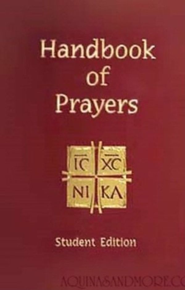 Cover Art for 9781936045006, Handbook of Prayers by James Socias