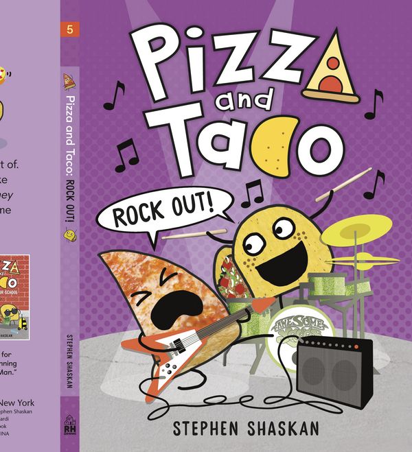 Cover Art for 9780593481240, Pizza and Taco: Rock Out! by Stephen Shaskan