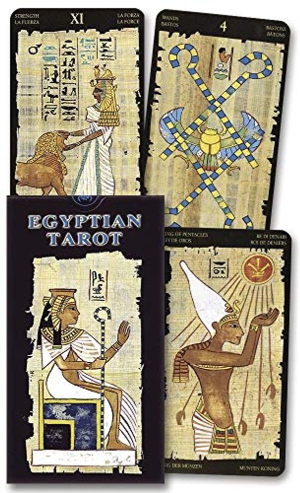 Cover Art for 0616919034373, Egyptian Tarot Deck by Silvana Alasia, Lo Scarabeo