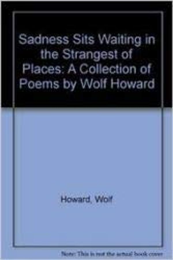 Cover Art for 9781905522194, Sadness Sits Waiting in the Strangest of Places by Wolf Howard