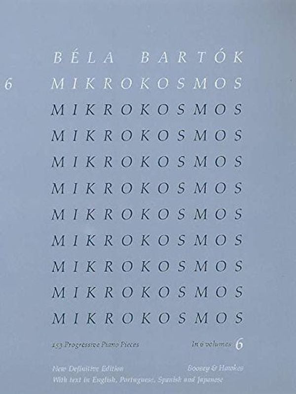 Cover Art for 9781458429230, Mikrokosmos Vol 6 by Bela Bartok