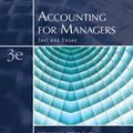 Cover Art for 9780324291216, Accounting for Managers by William J. Bruns