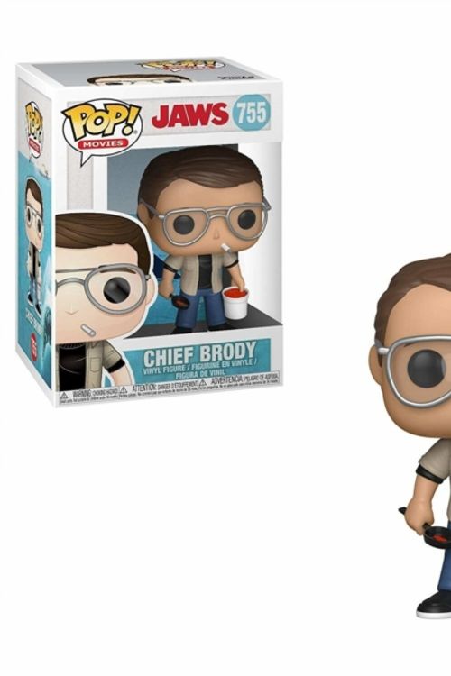 Cover Art for 0889698385541, Funko 38554 POP Movies: Jaws-Chief Brody Collectible Figure, Multicolor by FUNKO