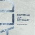 Cover Art for 9780195518511, Australian Law Dictionary by Trischa Mann
