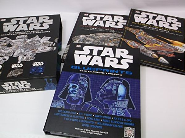 Cover Art for 9781409379010, STAR WARS: The Complete Vehicle Cross-Sections and Blueprints by David West & Curtis Saxton Reynolds