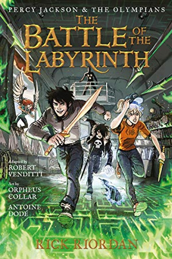 Cover Art for B07DGLWK7Q, Battle of the Labyrinth: The Graphic Novel, The (Percy Jackson and the Olympians Book 4) by Rick Riordan, Robert Venditti