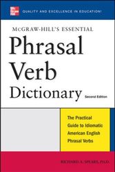 Cover Art for 9780071497831, Essential Phrasal Verb Dictionary by Richard Spears