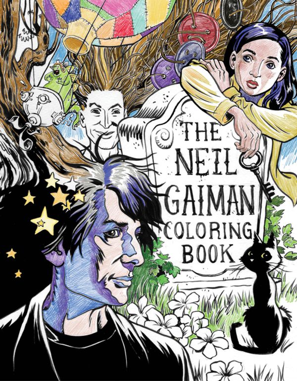 Cover Art for 9780062652973, The Neil Gaiman Coloring Book by Neil Gaiman