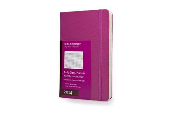 Cover Art for 9788866136040, 2014 Moleskine Large Dark Pink Hard Daily Diary by Moleskine