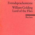 Cover Art for 9783150092361, Lord of the Flies. ( Fremdsprachentexte). by William Golding