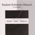 Cover Art for 9780073363578, Student Solutions Manual to Accompany Investments by Bodie