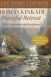 Cover Art for 9781449482916, Official Thomas Kinkade Special Collector's Edition with Scripture 2018 Deluxe Wall Calendar by Thomas Kinkade