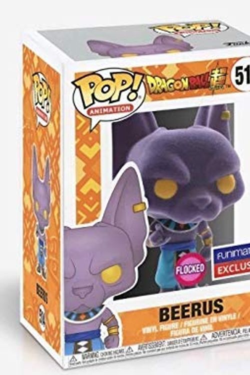 Cover Art for 0889698375788, Funko Pop! Dragon Ball Z - Flocked Beerus #514 (Funimation Exclusive) by POP