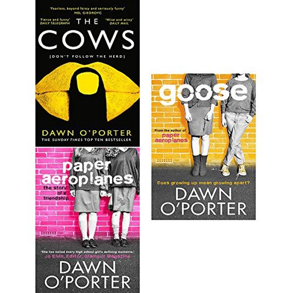 Cover Art for 9789123665174, dawn o porter cows, paper aeroplanes and goose 3 books collection set by Dawn O'Porter