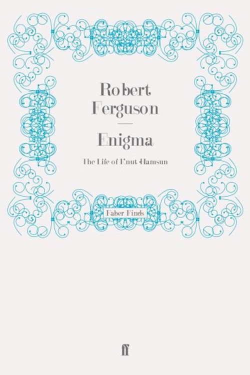 Cover Art for 9780571271368, Enigma by Robert Ferguson