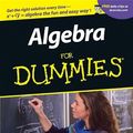 Cover Art for 0785555054066, Algebra for Dummies by Mary Jane Sterling