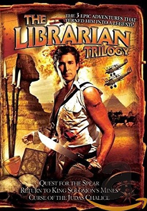 Cover Art for 8715664073148, The Librarian Trilogy - 3-DVD Box Set ( The Librarian: Quest for the Spear / The Librarian: Return to King Solomon's Mines / The Librarian: The Curse of the Judas Chalice ) ( The Librarian / The Librarian II: Return to King Solomon's Mines by Unknown