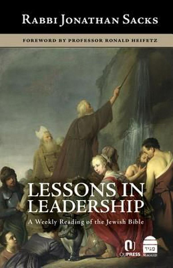 Cover Art for 9781592644322, Lessons in Leadership: A Weekly Reading of the Jewish Bible by Jonathan Sacks