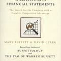 Cover Art for 9781849833196, Warren Buffett and the Interpretation of Financial Statements by Mary Buffett, David Clark