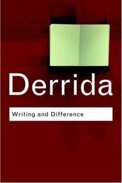 Cover Art for 9780415255370, Writing and Difference by Jacques Derrida