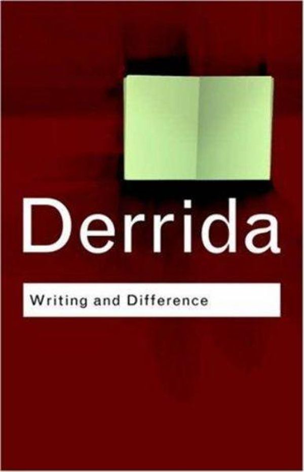 Cover Art for 9780415255370, Writing and Difference by Jacques Derrida