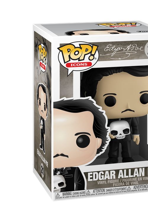 Cover Art for 0889698467742, Funko POP! Icons: Edgar Allen Poe w/Skull by Edgar Allan Poe