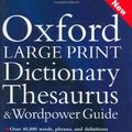 Cover Art for 9780198610793, Oxford Large Print Dictionary, Thesaurus, and Wordpower Guide by Sara Hawker