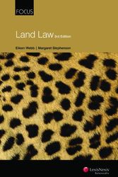 Cover Art for 9780409324884, Land Law by Eileen Webb