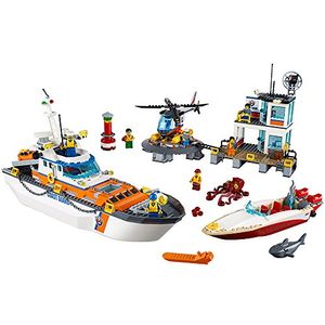 Cover Art for 0673419265096, Coast Guard Headquarters Set 60167 by LEGO