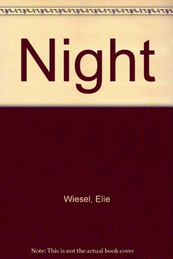 Cover Art for 9780380009954, Night by Elie Wiesel