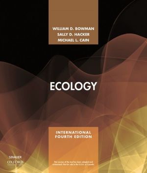 Cover Art for 9781605357973, Ecology by Michael L. Cain