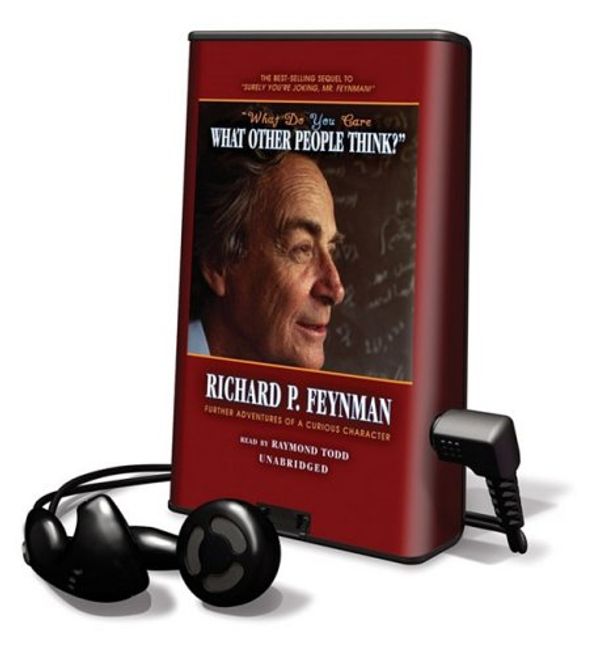 Cover Art for 9781433269172, What Do You Care What Other People Think? by Richard P. Feynman