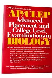 Cover Art for 9780668044158, Advanced placement and college level examinations in biology (Arco scholarship exam series) by Arco Publishing Company