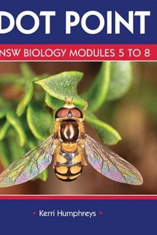 Cover Art for 9780855837648, Dot Point NSW Biology Modules 5 to 8 YEAR 12 HSC by Kerri H