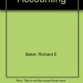 Cover Art for 9780070033665, Advanced Financial Accounting by Richard Baker