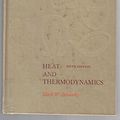 Cover Art for 9780070728073, Heat & Thermodynamics by Mark W Zemansky