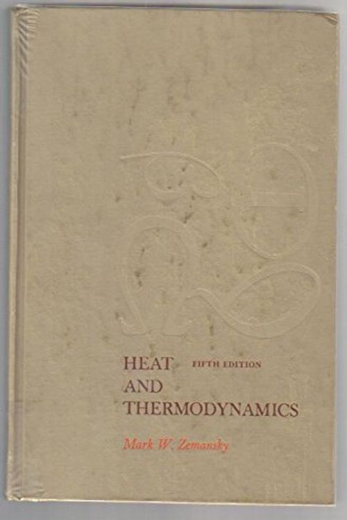 Cover Art for 9780070728073, Heat & Thermodynamics by Mark W Zemansky