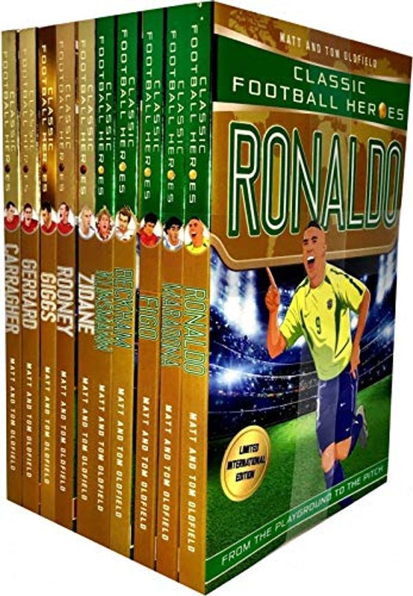 Cover Art for 9789526532493, Classic Football Heroes Legend Series Collection 10 Books Set Pack by Matt & Tom Oldfield (Ronaldo, Maradona, Figo, Beckham, Klinsmann, Zidane, Rooney, Giggs, Gerrard, Carragher) by Tom Oldfield, Matt Oldfield