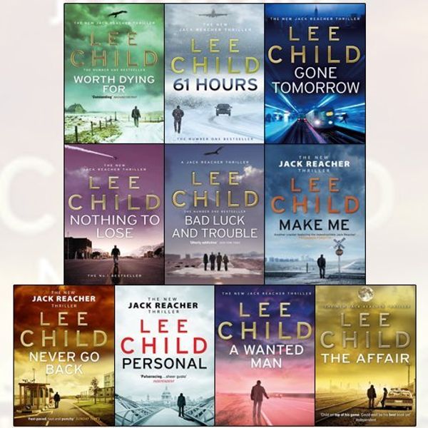 Cover Art for 8601417049495, Lee Child Collection Series 3 and 4 : Vol.11 to 20 , 10 Books set (Bad Luck And Trouble, Nothing To Lose, Gone Tomorrow, 61 Hours, Worth Dying For,The Affair, A Wanted Man, Never Go Back, Personal, Make Me) by Lee Child
