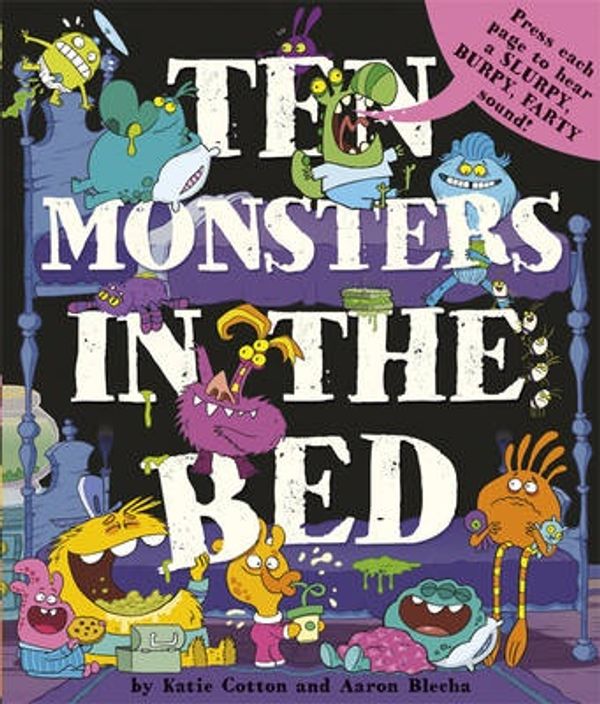 Cover Art for 9781848775237, 10 Monsters in the Bed by Katie Cotton