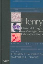 Cover Art for 9781416002871, Henry's Clinical Diagnosis and Management by Laboratory Methods by Richard A. McPherson