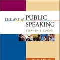 Cover Art for 9780077217181, The Art of Public Speaking by Stephen Lucas