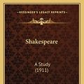 Cover Art for 9781164036012, Shakespeare by Darrell Figgis