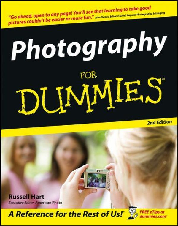 Cover Art for 9780764541162, Photography for Dummies by Russell Hart