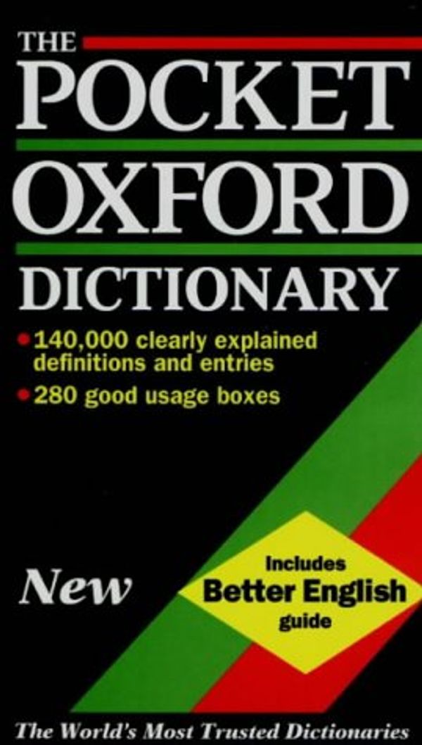 Cover Art for 9780198600459, The Pocket Oxford Dictionary of Current English by Oup