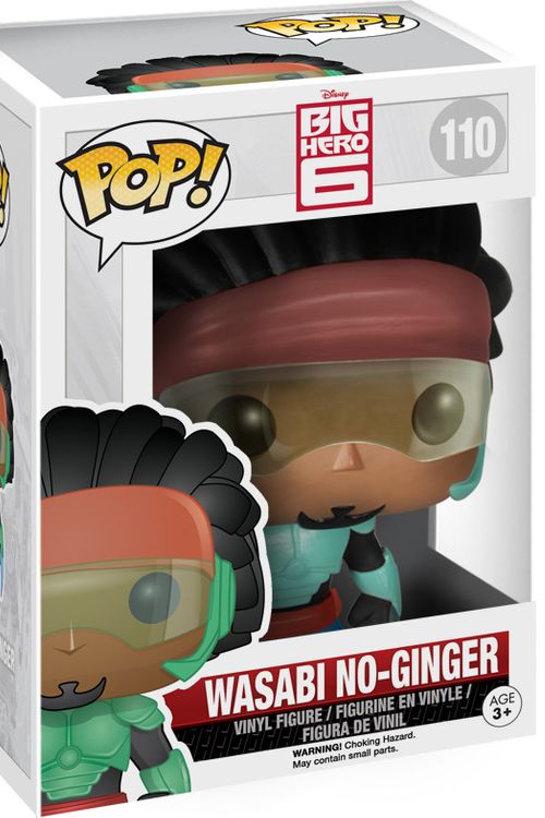 Cover Art for 0849803046590, Wasabi No-Ginger (Big Hero 6) Funko Pop! Vinyl Figure by Big Hero 6