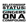 Cover Art for 9781727112931, Relationship Status: Gingers on a Compound: White, Green & Black Design, Blank College Ruled Line Paper Journal Notebook for Ladies and Guys. ... Book: Journal Diary For Writing and Notes) by Kyle McFarlin