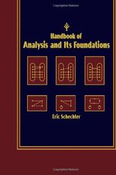 Cover Art for 9780126227604, Foundations of Analysis: A Handbook by Eric Schechter