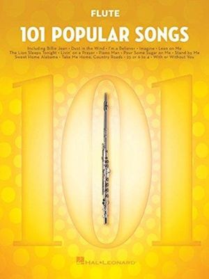 Cover Art for 9781495090233, 101 Popular Songs - Flute by Hal Leonard Corp.