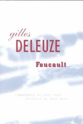 Cover Art for 9780816616756, Foucault by Gilles Deleuze